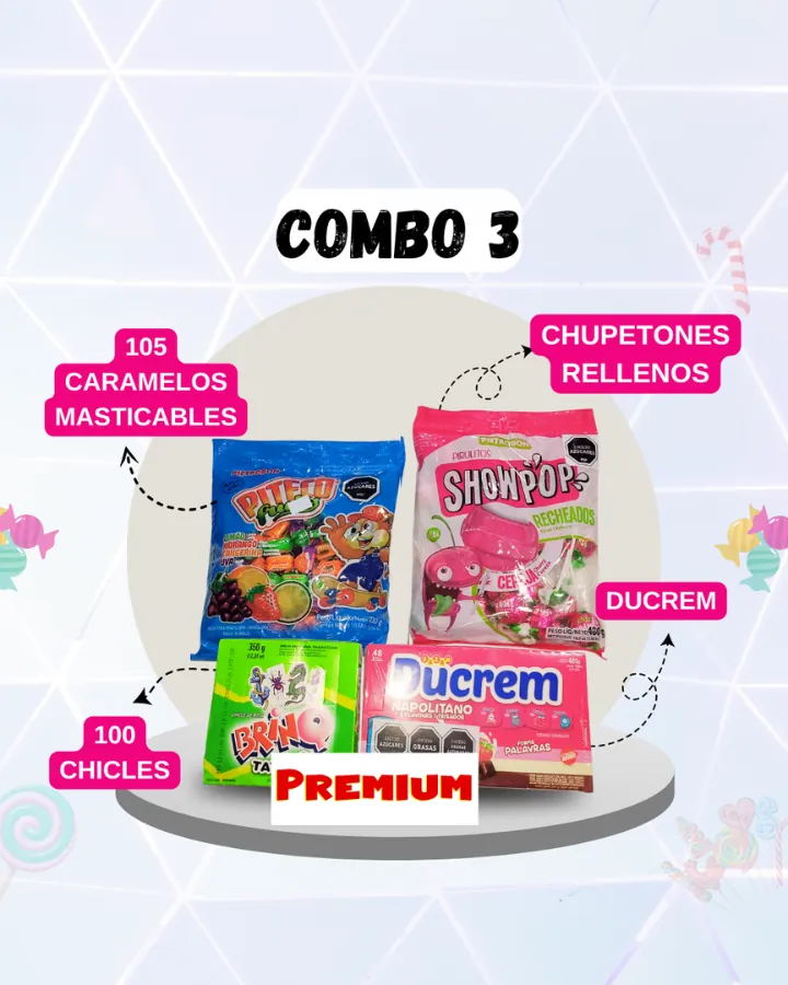 Combo Premium de golosinas