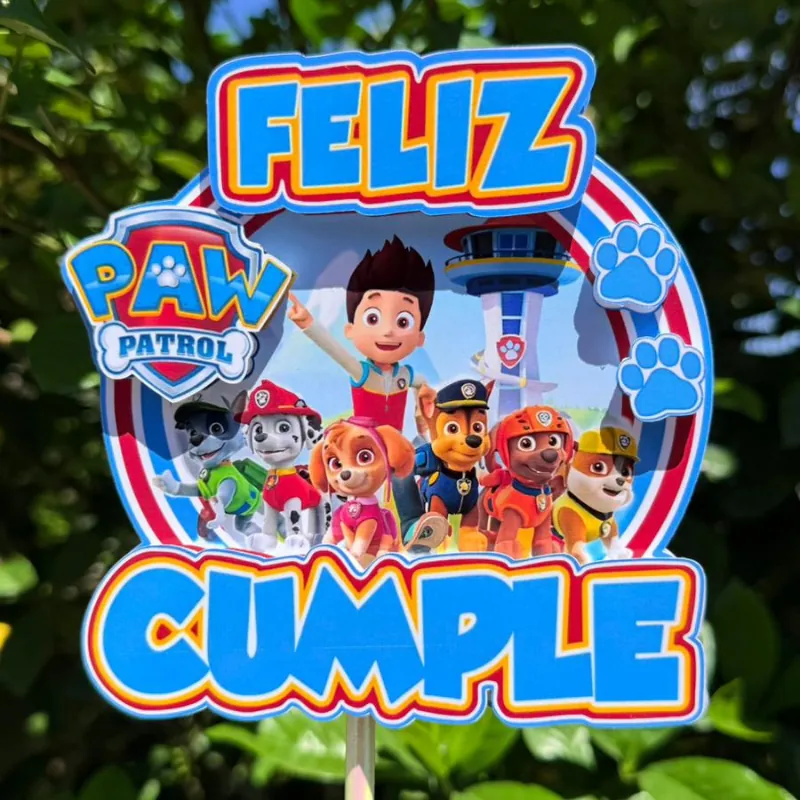 Topper para fiesta